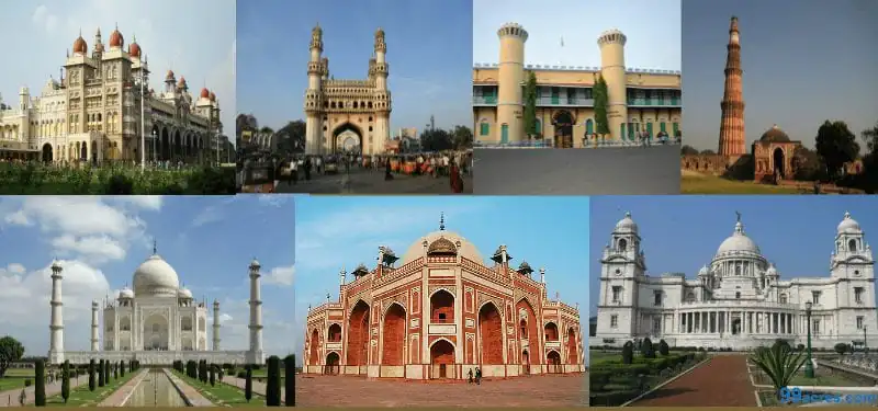 Heritage places in India