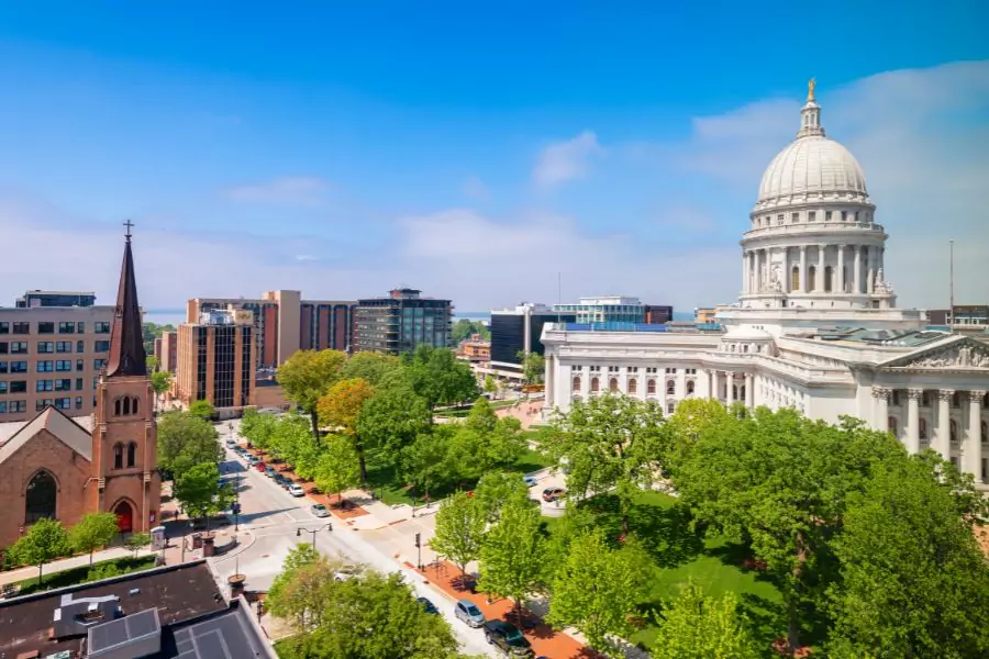 Wisconsin State Capitol - Tourist Attractions in Madison