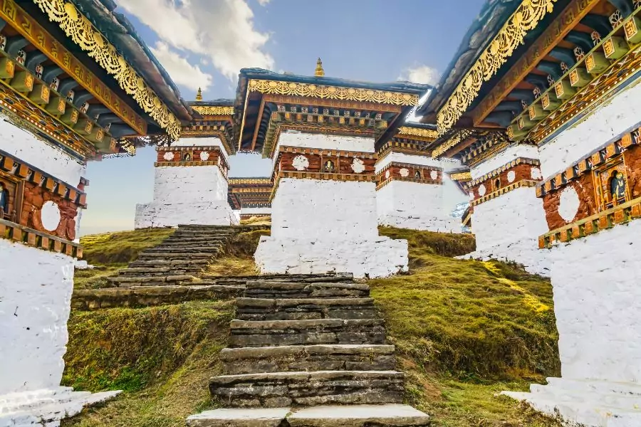 108 Small Stupas