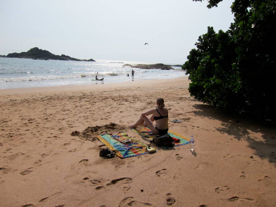 Om Beach Gokarna - Nude Beaches in India