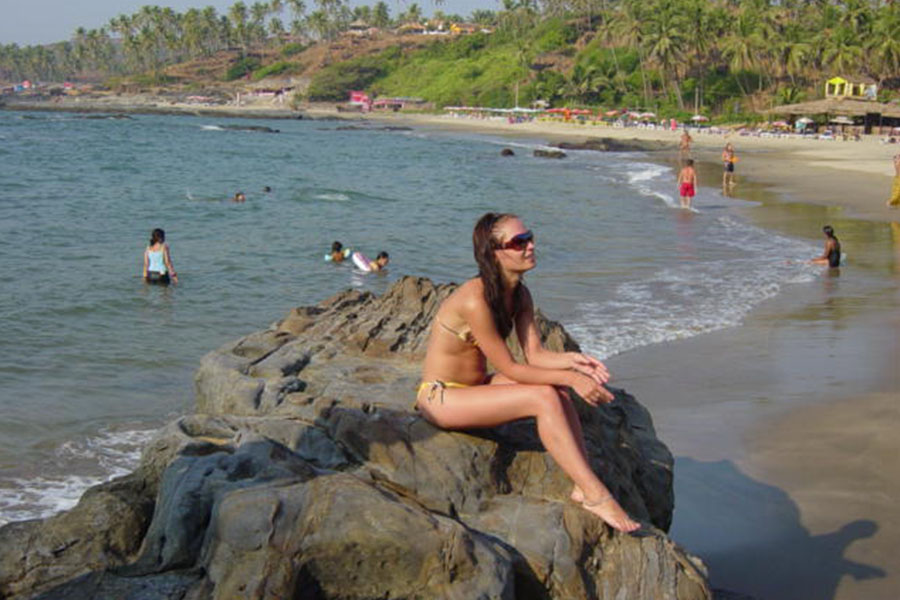 Ozran Beach - Nude Beaches in India