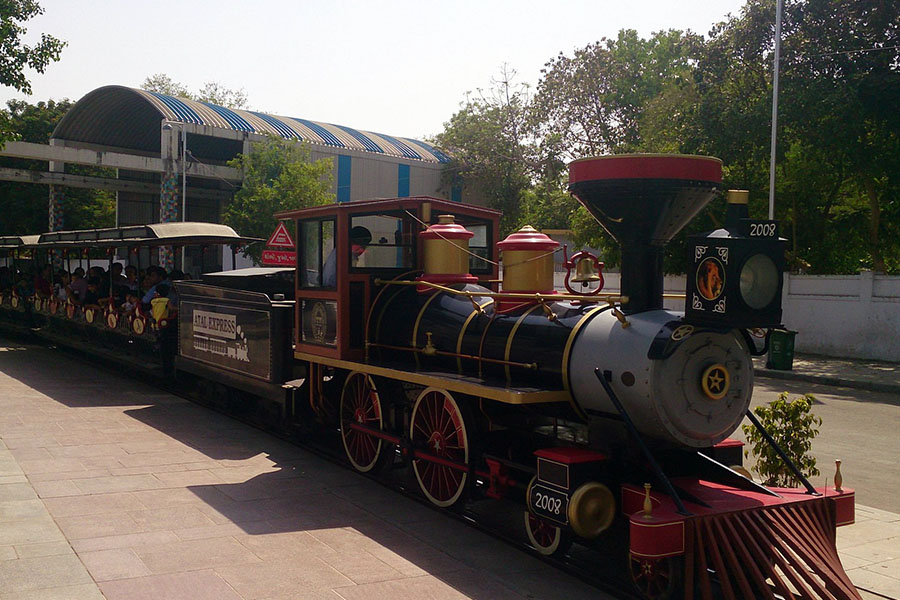 Kankaria Lake offers exciting toy train rides