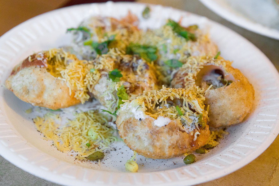 Dahi Puri - Street Food in Lucknow