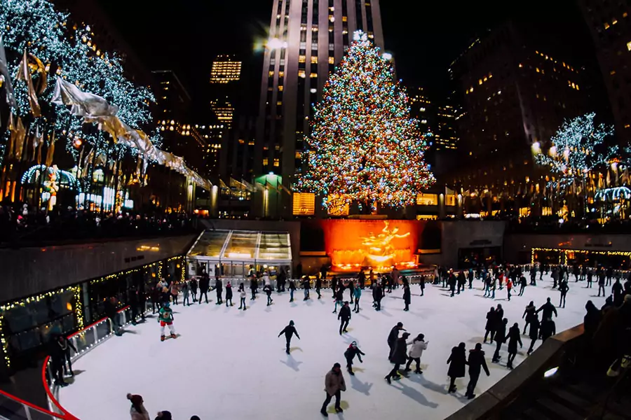 Holiday Ice Rink - Things to Do in LA at Night