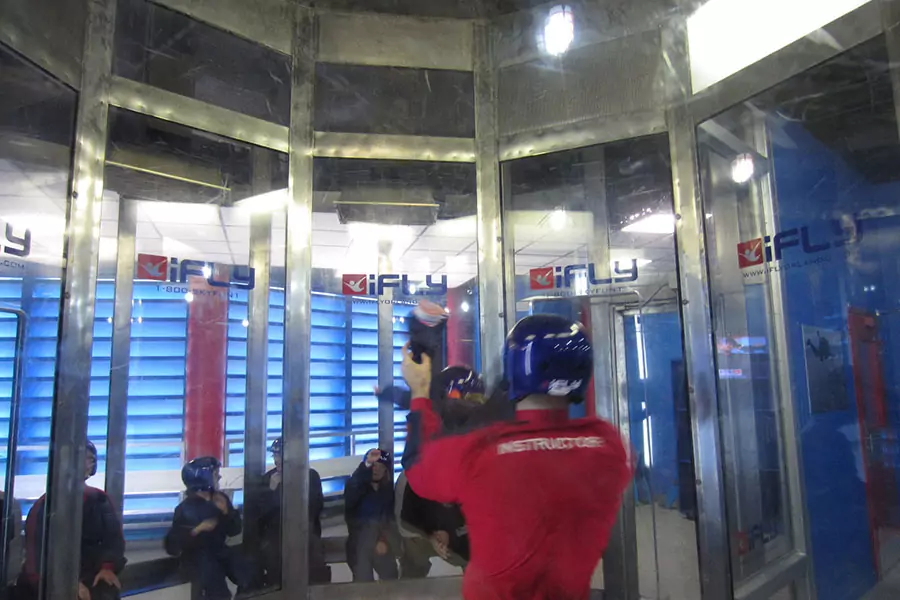 Skydiving at iFLY