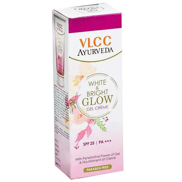 VLCC Ayurveda White and Bright Glow Gel Cream