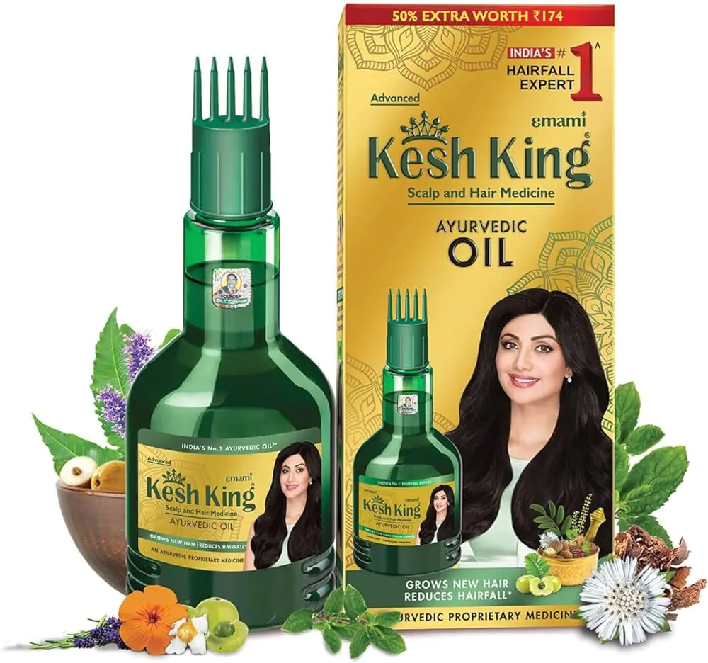 Kesh King Ayurvedic Anti Hairfall Hair Oil